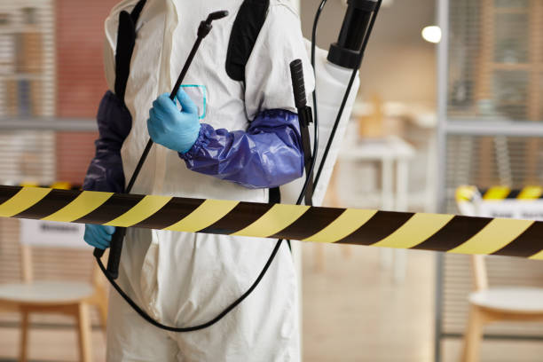 Professional Drug Lab Cleanup technician working in Allen, TX